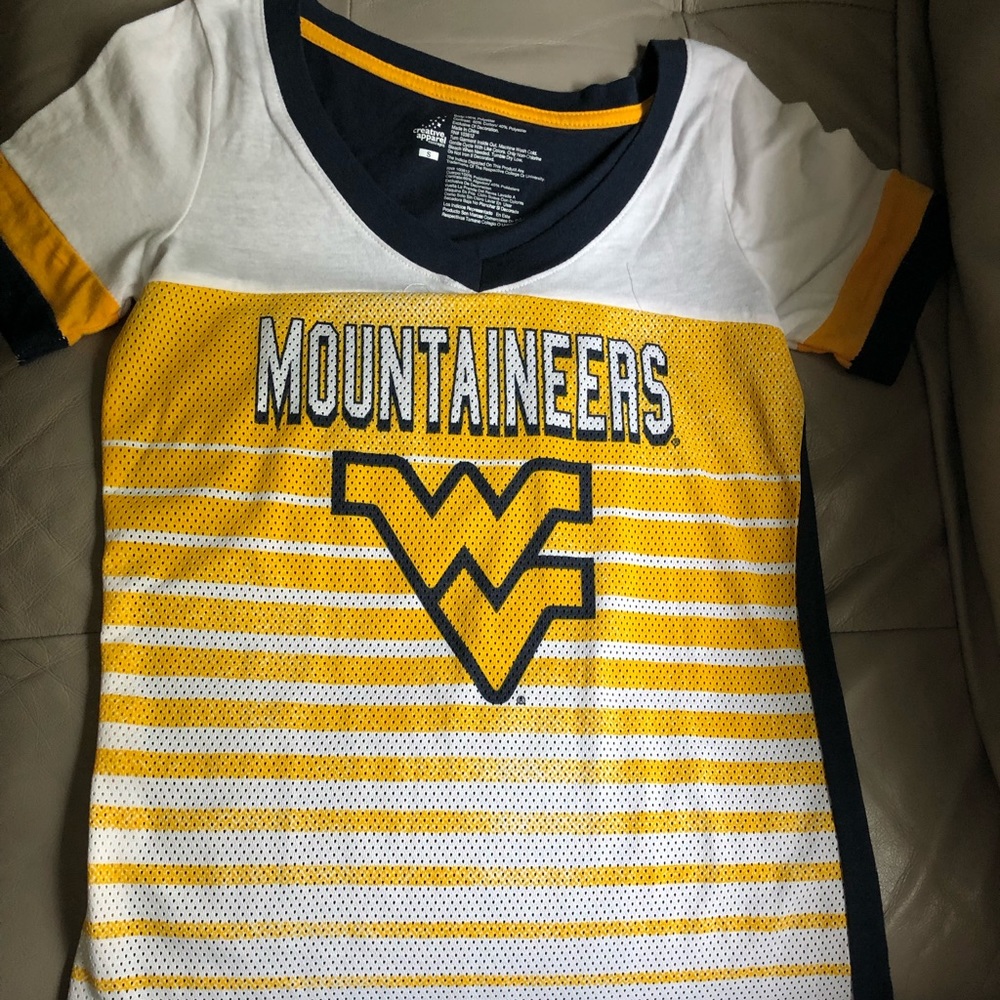 WV 💛💙 Mountaineers Game Day T—Shirt, Size S